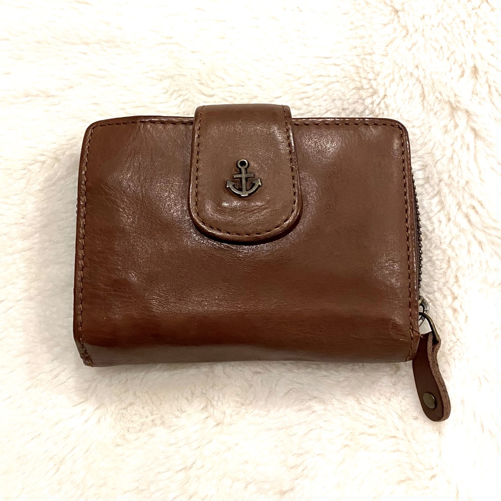 Harbor 2nd Leather BiFold Zip Around Wallet